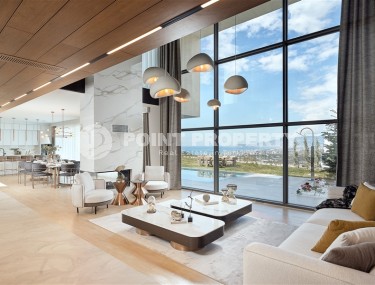 Роскошная двухэтажная вилла 4+1, общей площадью 616 м2, с панорамным видом на море и горы-id-7346-фото-2