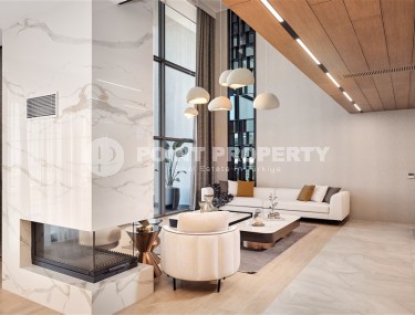 Роскошная двухэтажная вилла 4+1, общей площадью 616 м2, с панорамным видом на море и горы-id-7346-фото-3