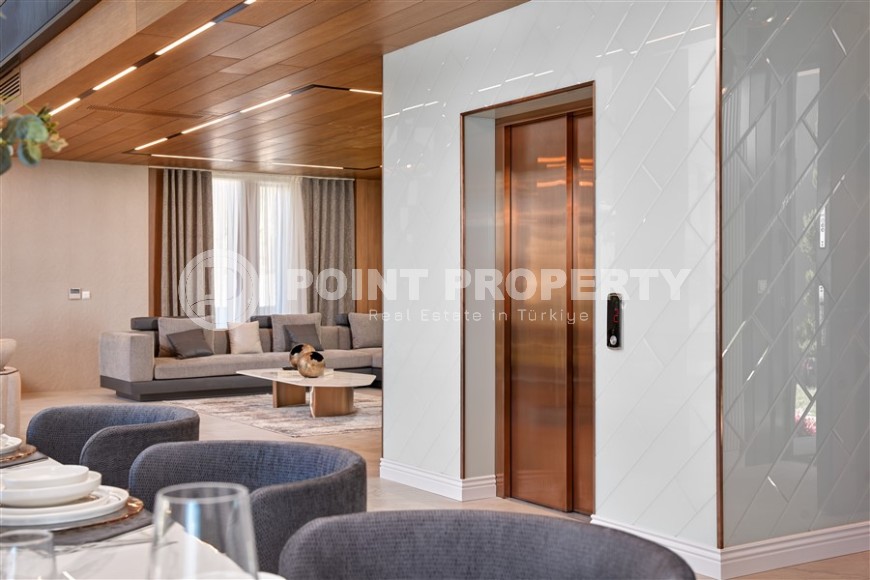 Роскошная двухэтажная вилла 4+1, общей площадью 616 м2, с панорамным видом на море и горы-id-7346-фото-6