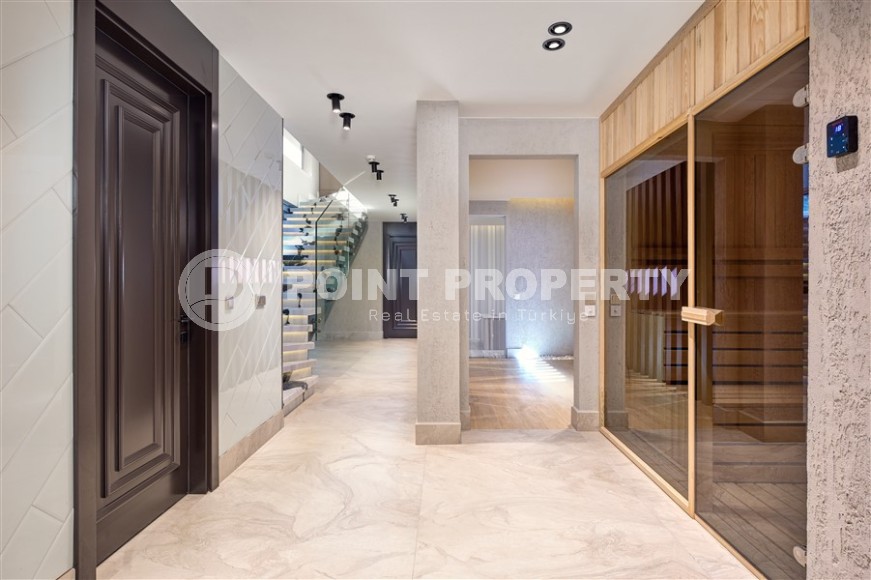 Роскошная двухэтажная вилла 4+1, общей площадью 616 м2, с панорамным видом на море и горы-id-7346-фото-14