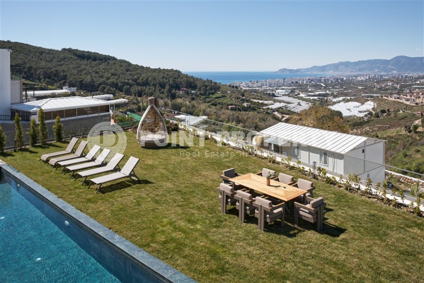 Роскошная двухэтажная вилла 4+1, общей площадью 616 м2, с панорамным видом на море и горы-id-7346-фото-22
