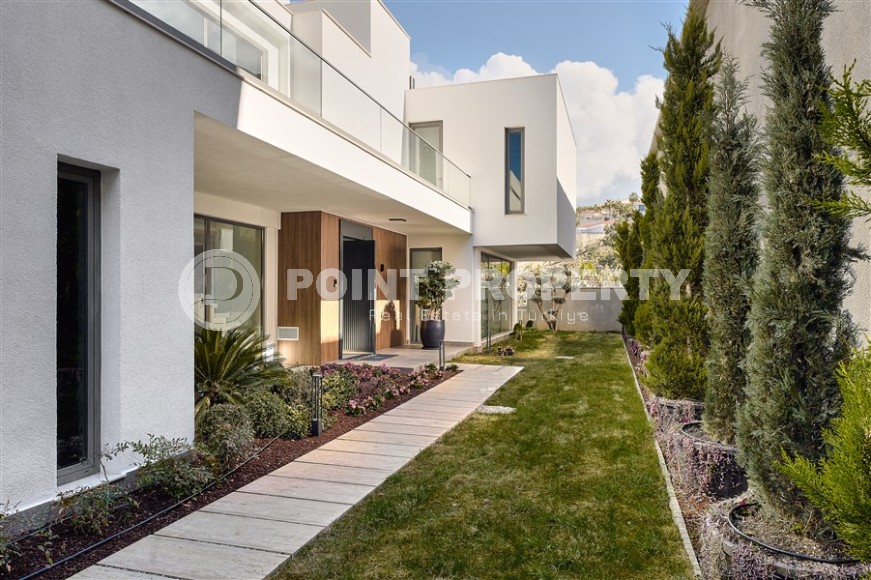 Роскошная двухэтажная вилла 4+1, общей площадью 616 м2, с панорамным видом на море и горы-id-7346-фото-29