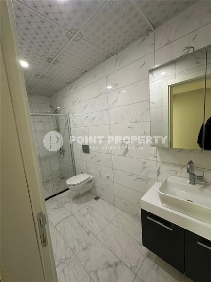 Современная двухуровневая квартира 2+1 с видом на горы, в зеленом, экологически чистом районе Аланьи - Кестель-id-7348-фото-12