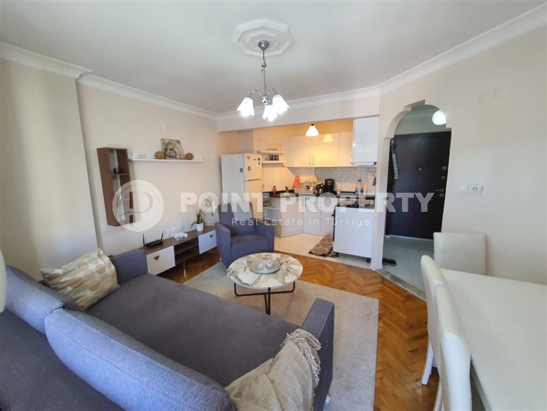 Меблированная квартира в 450 метрах от знаменитого пляжа Клеопатры, в центре Аланьи-id-7351-фото-3