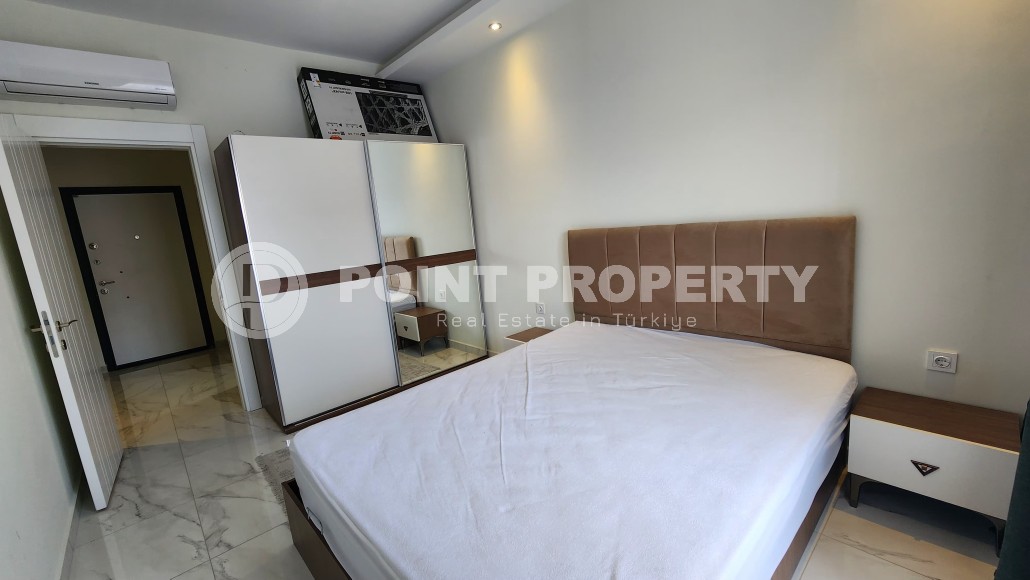 Готовая к проживанию квартира 1+1 с мебелью и бытовой техникой, на 2-м этаже в новом жилом комплексе, введенном в эксплуатацию в 2023 году-id-7358-фото-3