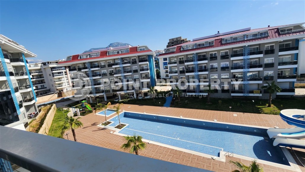 Готовая к проживанию квартира 1+1 с мебелью и бытовой техникой, на 2-м этаже в новом жилом комплексе, введенном в эксплуатацию в 2023 году-id-7358-фото-7