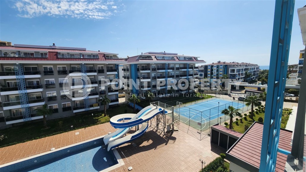 Готовая к проживанию квартира 1+1 с мебелью и бытовой техникой, на 2-м этаже в новом жилом комплексе, введенном в эксплуатацию в 2023 году-id-7358-фото-8