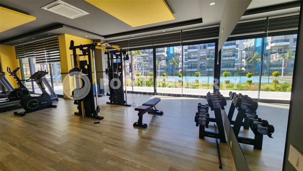 Готовая к проживанию квартира 1+1 с мебелью и бытовой техникой, на 2-м этаже в новом жилом комплексе, введенном в эксплуатацию в 2023 году-id-7358-фото-9