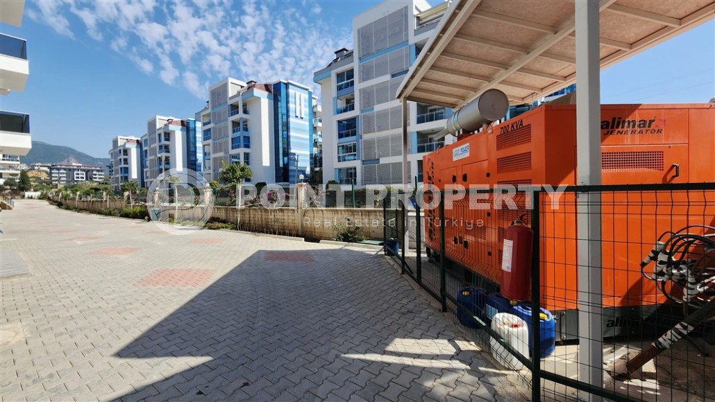 Готовая к проживанию квартира 1+1 с мебелью и бытовой техникой, на 2-м этаже в новом жилом комплексе, введенном в эксплуатацию в 2023 году-id-7358-фото-18