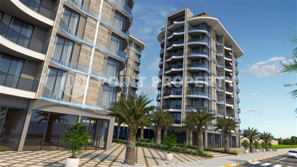 Apartment 1+1 on the 2nd floor in an elite residential complex under construction, in a quiet area of Alanya - Tosmur-id-7359-photo-8