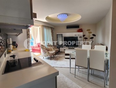 Apartment 1+1 with panoramic sea views, in the modern area of Alanya - Mahmutlar-id-7363-photo-2