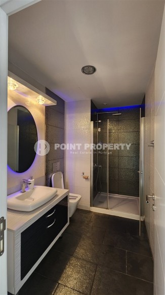 Квартира 1+1 с панорамным видом на море, в современном районе Аланьи - Махмутлар-id-7363-фото-7