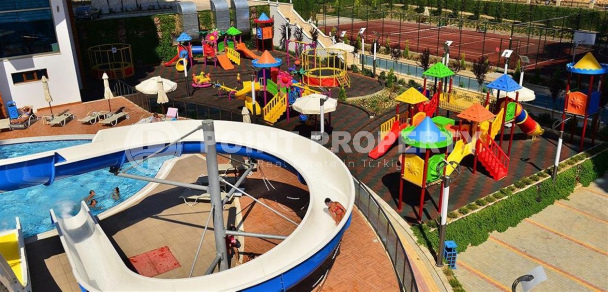 Квартира 1+1 с панорамным видом на море, в современном районе Аланьи - Махмутлар-id-7363-фото-15