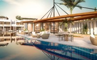 New investment project - an elite residential complex on the first line from the sea, in the resort village of Northern Cyprus - Tatlysu-id-7365-photo-2
