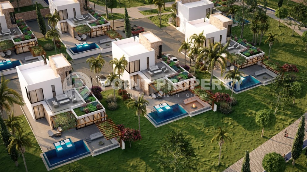 New investment project - an elite residential complex on the first line from the sea, in the resort village of Northern Cyprus - Tatlysu-id-7365-photo-10