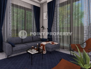 Апартаменты в жилом комплексе на этапе строительства в центре популярного района Анталии - Дешемалты-id-7367-фото-3