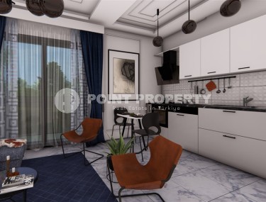 Апартаменты в жилом комплексе на этапе строительства в центре популярного района Анталии - Дешемалты-id-7367-фото-4