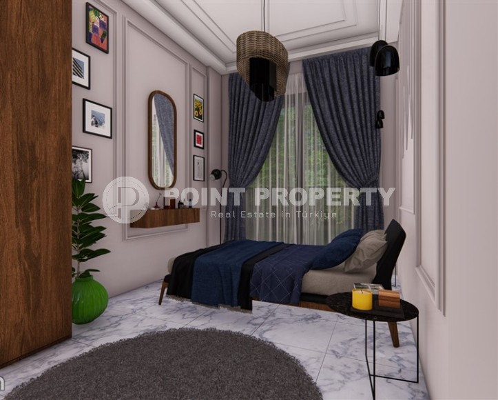 Апартаменты в жилом комплексе на этапе строительства в центре популярного района Анталии - Дешемалты-id-7367-фото-5