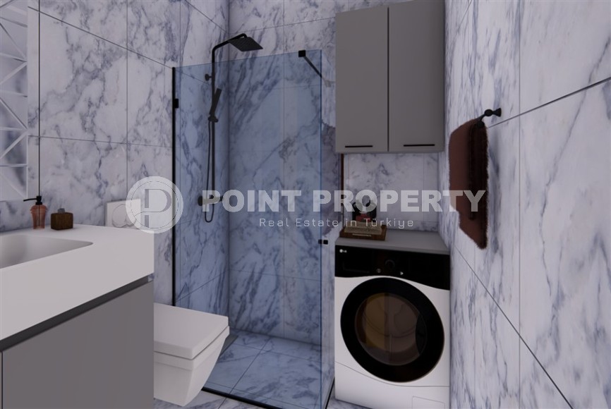 Апартаменты в жилом комплексе на этапе строительства в центре популярного района Анталии - Дешемалты-id-7367-фото-6