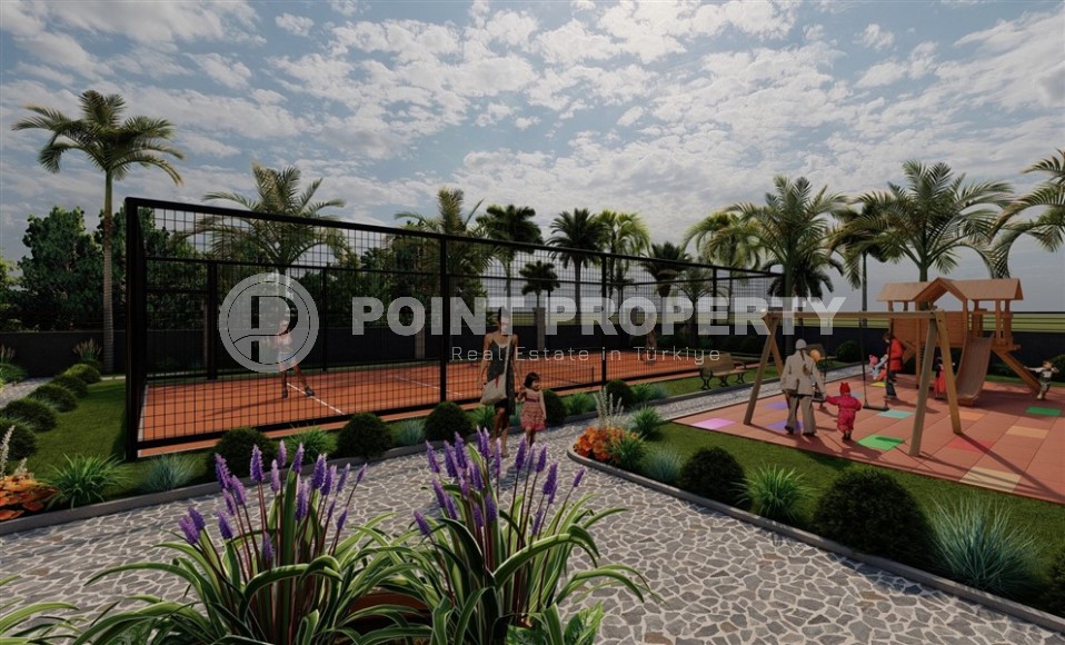 Апартаменты в жилом комплексе на этапе строительства в центре популярного района Анталии - Дешемалты-id-7367-фото-12