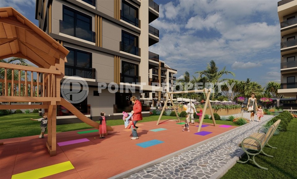 Апартаменты в жилом комплексе на этапе строительства в центре популярного района Анталии - Дешемалты-id-7367-фото-13