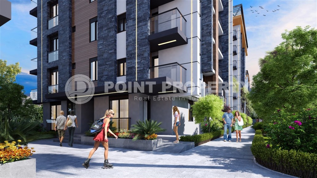 Linear and two-level apartments in a residential complex under construction 200 meters from the sea, in the resort town of Serik, in the province of Antalya-id-7368-photo-11