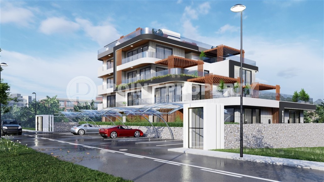 Apartments in a residential complex under construction, in a comfortable area of Antalya - Guzelyurt-id-7370-photo-4
