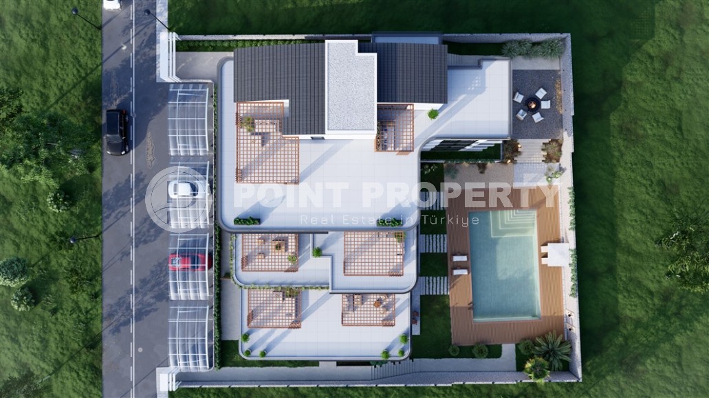 Apartments in a residential complex under construction, in a comfortable area of Antalya - Guzelyurt-id-7370-photo-5