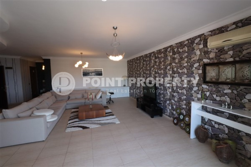 Готовый к проживанию пентхаус 3+1, 220м², в большой резиденции у реки Дим Чай в Тосмуре, Аланья-id-1570-фото-17