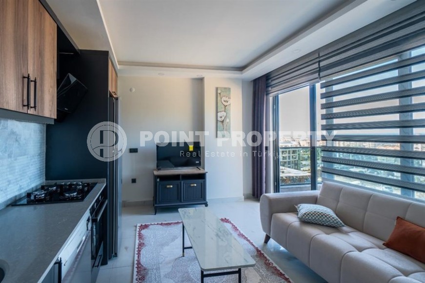 Небольшая стильная квартира с панорамным видом на море, в новой резиденции, введенной в эксплуатацию в 2022 году-id-7381-фото-3