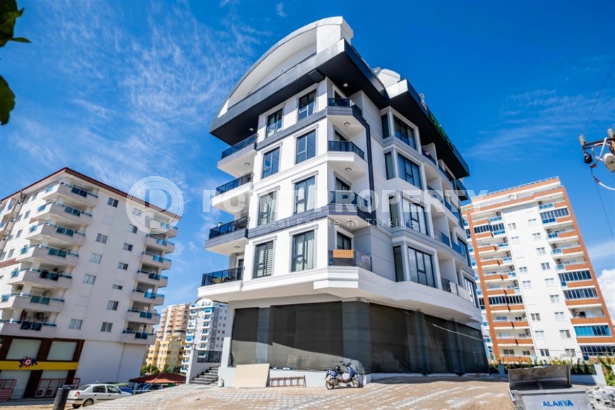 Светлая новая квартира в 700 метрах от моря, в современном районе Аланьи - Махмутлар-id-7385-фото-11