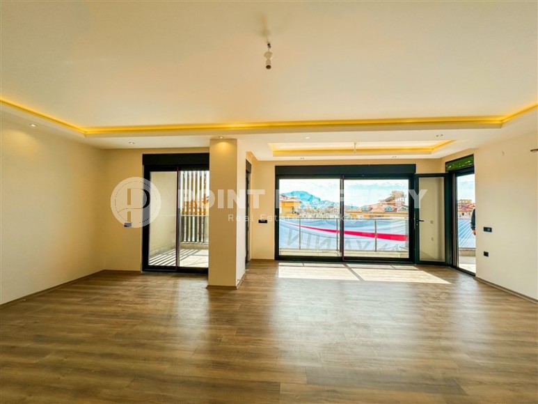 Большая двухуровневая квартира 5+1, на 4-м этаже с мансардой в 1300 метрах от моря-id-7390-фото-4