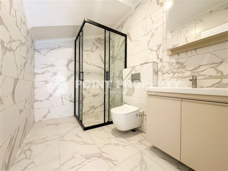 Большая двухуровневая квартира 5+1, на 4-м этаже с мансардой в 1300 метрах от моря-id-7390-фото-13