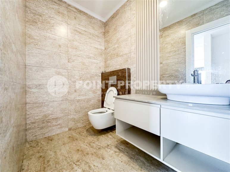 Большая двухуровневая квартира 5+1, на 4-м этаже с мансардой в 1300 метрах от моря-id-7390-фото-16