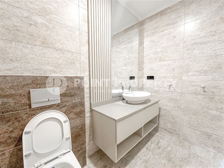 Большая двухуровневая квартира 5+1, на 4-м этаже с мансардой в 1300 метрах от моря-id-7390-фото-17