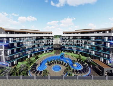 Apartment on the 2nd floor in a residential complex under construction, in a promising area of Alanya - Upper Oba-id-7392-photo-1