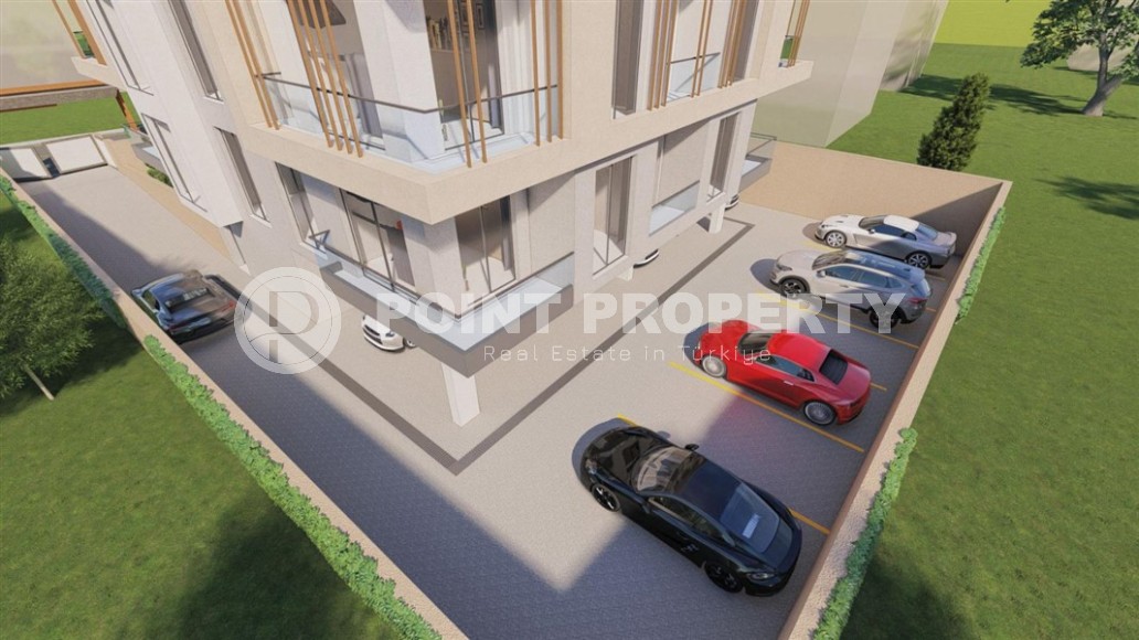 Two 2+1 apartments in a residential complex under construction, in the center of the popular Mediterranean resort - Alanya-id-7395-photo-10