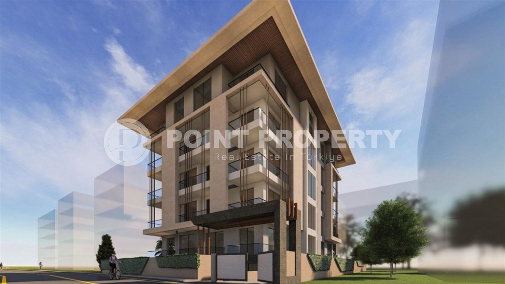 Two 2+1 apartments in a residential complex under construction, in the center of the popular Mediterranean resort - Alanya-id-7395-photo-14