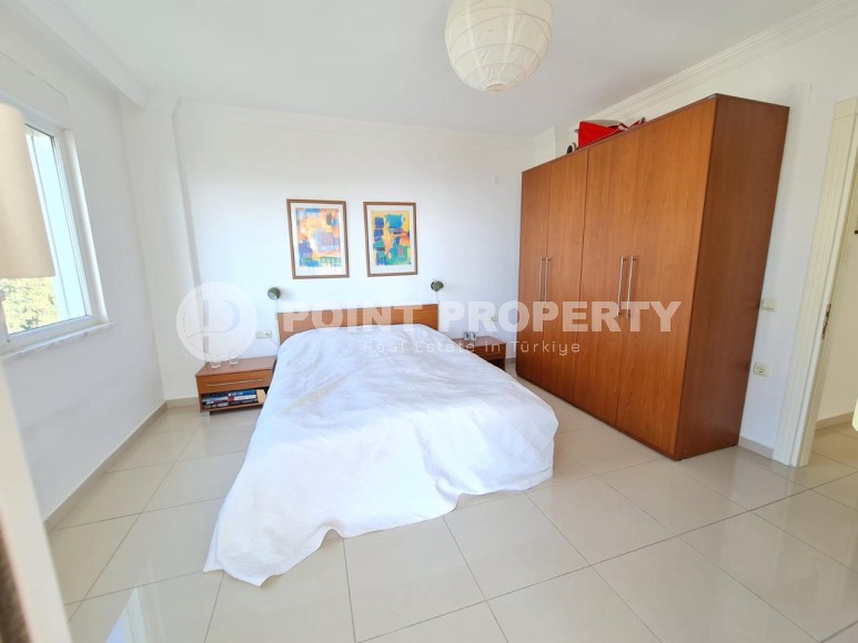 Квартира 2+1 с роскошным панорамным видом на море, в престижном, живописном районе Аланьи - Бекташ-id-7396-фото-8