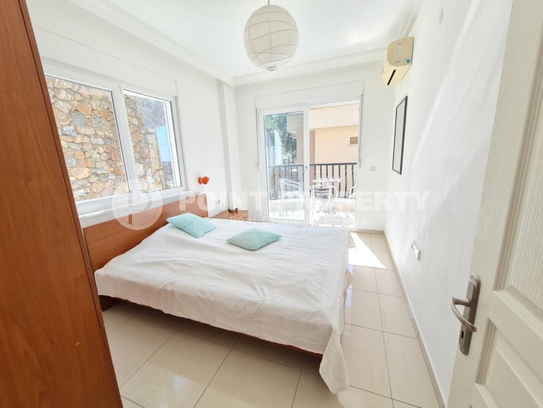 Квартира 2+1 с роскошным панорамным видом на море, в престижном, живописном районе Аланьи - Бекташ-id-7396-фото-9