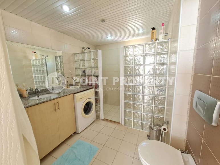 Квартира 2+1 с роскошным панорамным видом на море, в престижном, живописном районе Аланьи - Бекташ-id-7396-фото-12