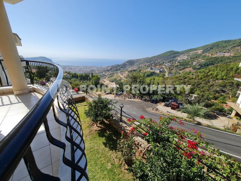 Квартира 2+1 с роскошным панорамным видом на море, в престижном, живописном районе Аланьи - Бекташ-id-7396-фото-16