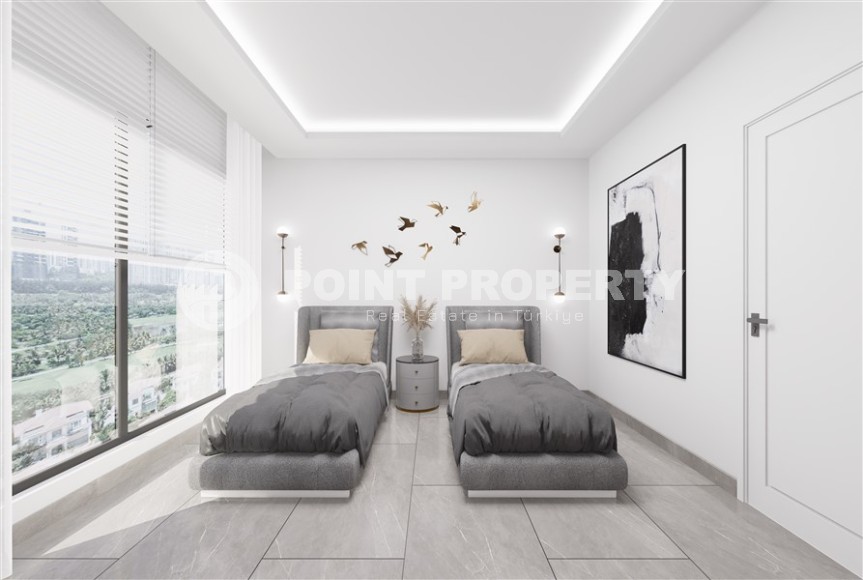 Новый инвестиционный проект - элитный жилой комплекс на самом берегу Средиземного моря, в центре популярного района Аланьи - Махмутлар-id-7398-фото-5