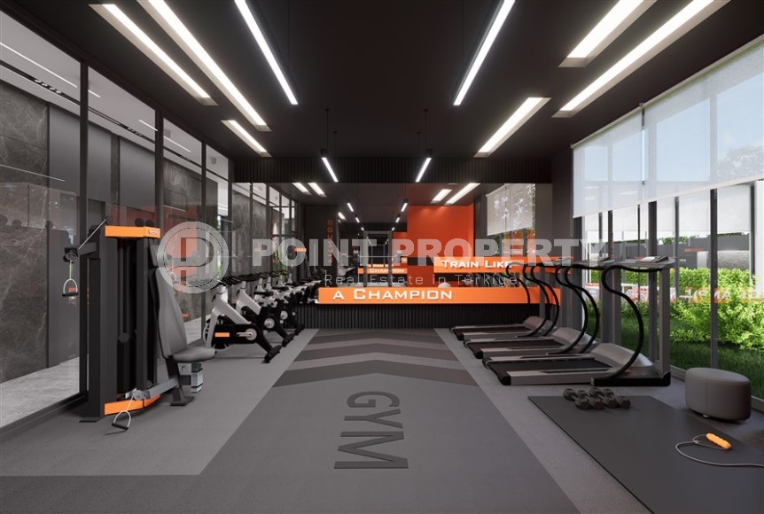 Новый инвестиционный проект - элитный жилой комплекс на самом берегу Средиземного моря, в центре популярного района Аланьи - Махмутлар-id-7398-фото-8