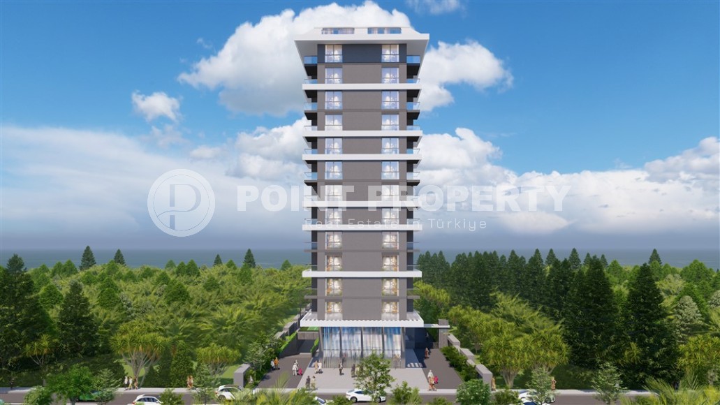 Новый инвестиционный проект - элитный жилой комплекс на самом берегу Средиземного моря, в центре популярного района Аланьи - Махмутлар-id-7398-фото-25