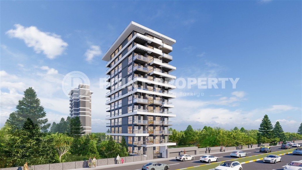 Новый инвестиционный проект - элитный жилой комплекс на самом берегу Средиземного моря, в центре популярного района Аланьи - Махмутлар-id-7398-фото-26