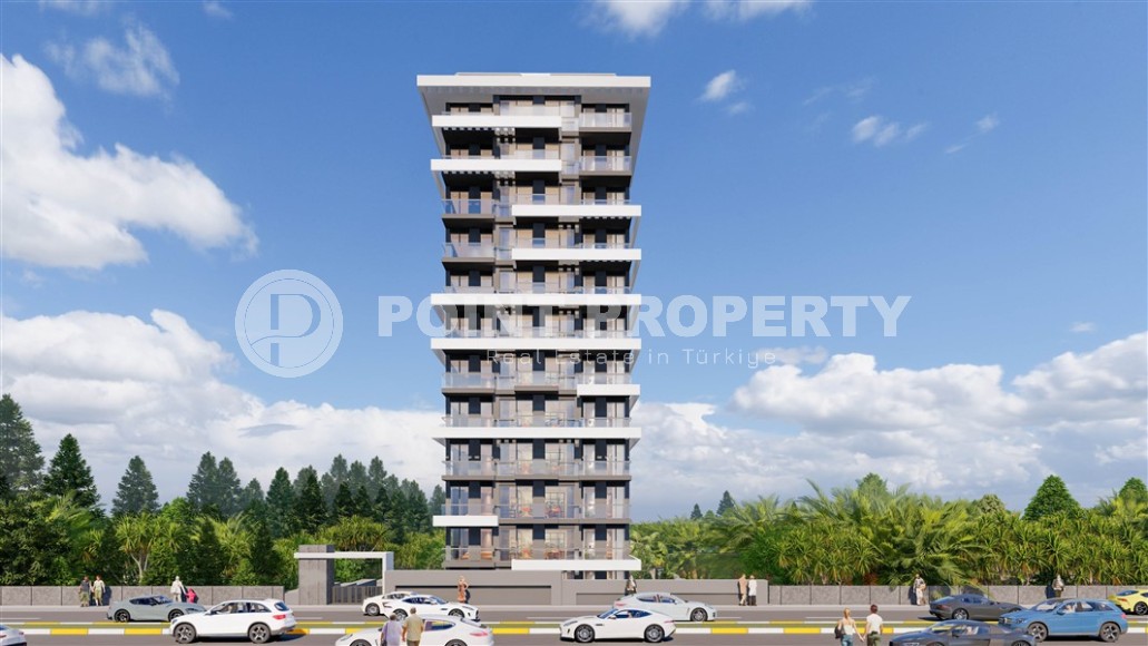 Новый инвестиционный проект - элитный жилой комплекс на самом берегу Средиземного моря, в центре популярного района Аланьи - Махмутлар-id-7398-фото-28