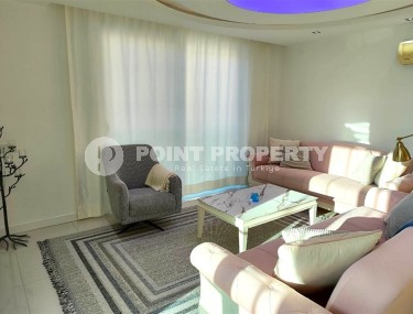 Comfortable furnished apartment 900 meters from the sea, in the modern area of Alanya - Cikcilli-id-7399-photo-2