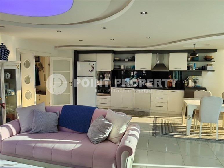 Comfortable furnished apartment 900 meters from the sea, in the modern area of Alanya - Cikcilli-id-7399-photo-5