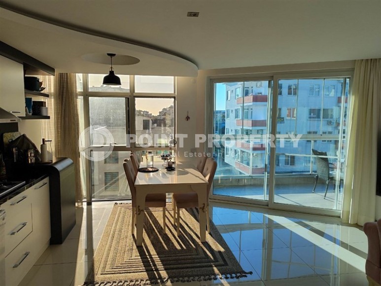 Comfortable furnished apartment 900 meters from the sea, in the modern area of Alanya - Cikcilli-id-7399-photo-7